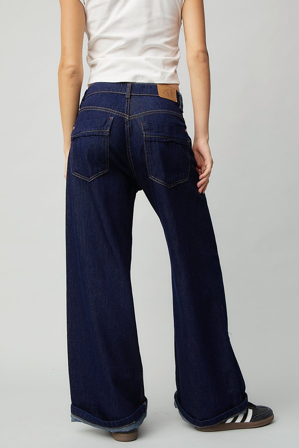 AMERICANINO - Jeans Americanino Baggy Tiro Medio Mujer Algodón