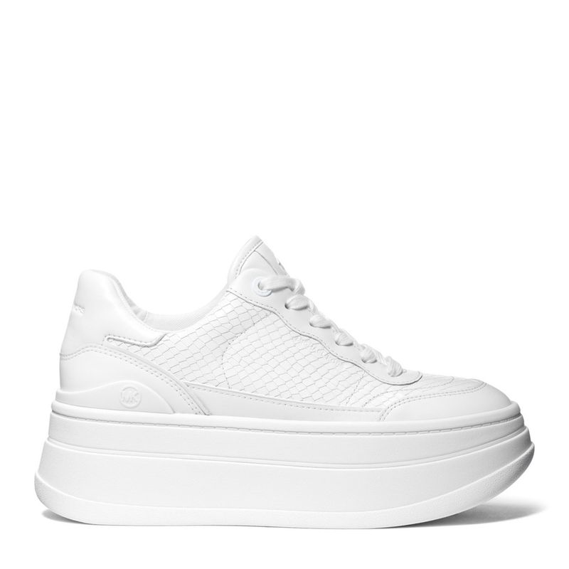 MICHAEL KORS - Zapatilla Urbana Mujer Cuero Gris Michael Kors
