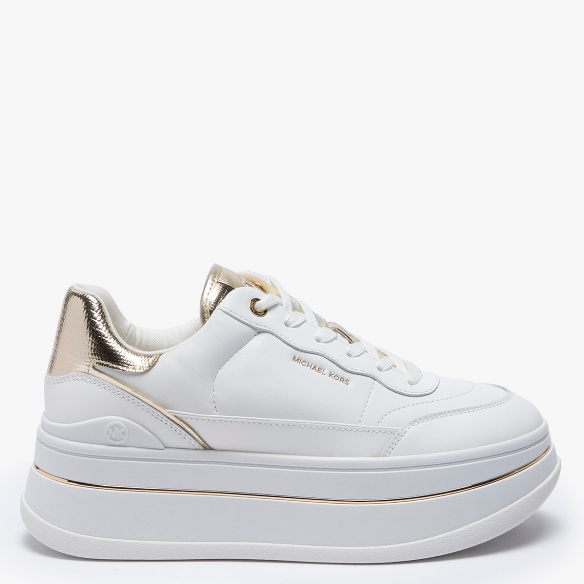 MICHAEL KORS - Zapatilla Urbana Mujer Cuero Dorado Michael Kors