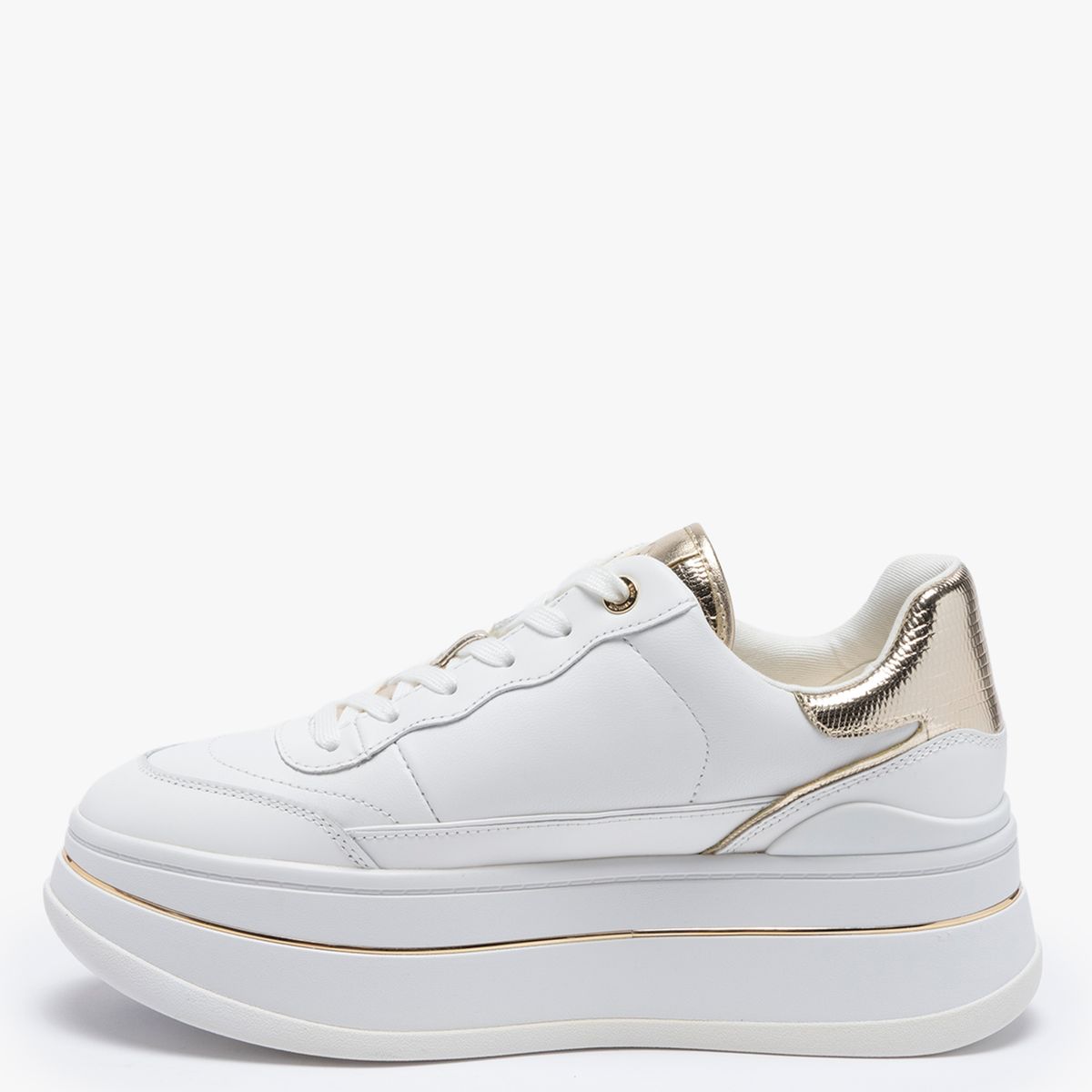 MICHAEL KORS - Zapatilla Urbana Mujer Cuero Dorado Michael Kors