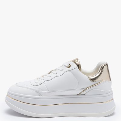 Imagen 2 del producto Zapatilla Urbana Mujer Cuero Dorado