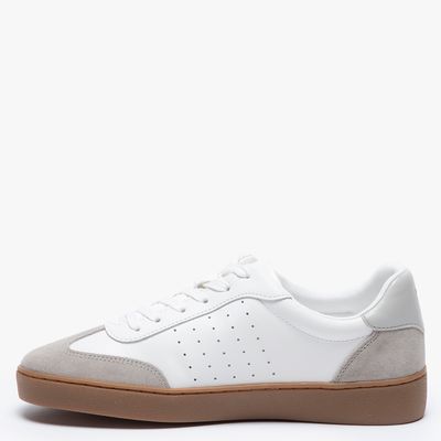 Imagen 2 del producto Zapatilla Urbana Mujer Cuero Gris