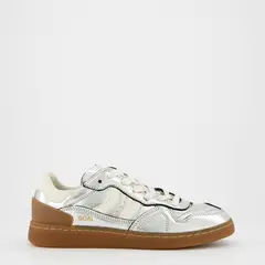 COOLWAY - Goal Zapatilla Urbana Mujer Cuero Gris