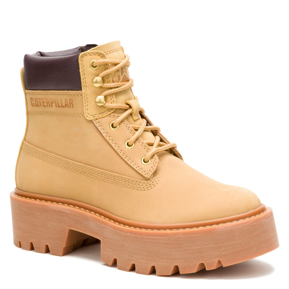 CAT - Colorado Botín Mujer Amarillo Cat