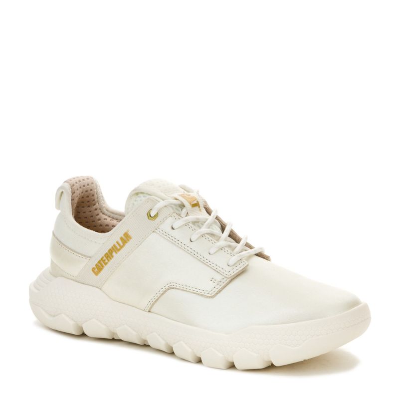 CAT - Zapatilla Urbana Mujer Cuero Blanco Cat
