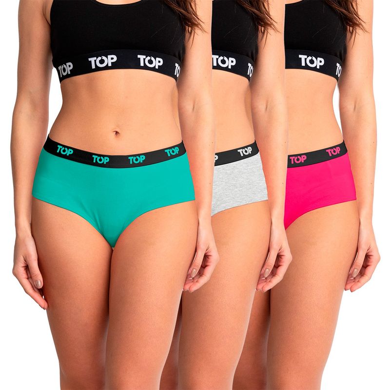 TOP - Pantaleta M206P3C9 TOP TOP MISCE XL