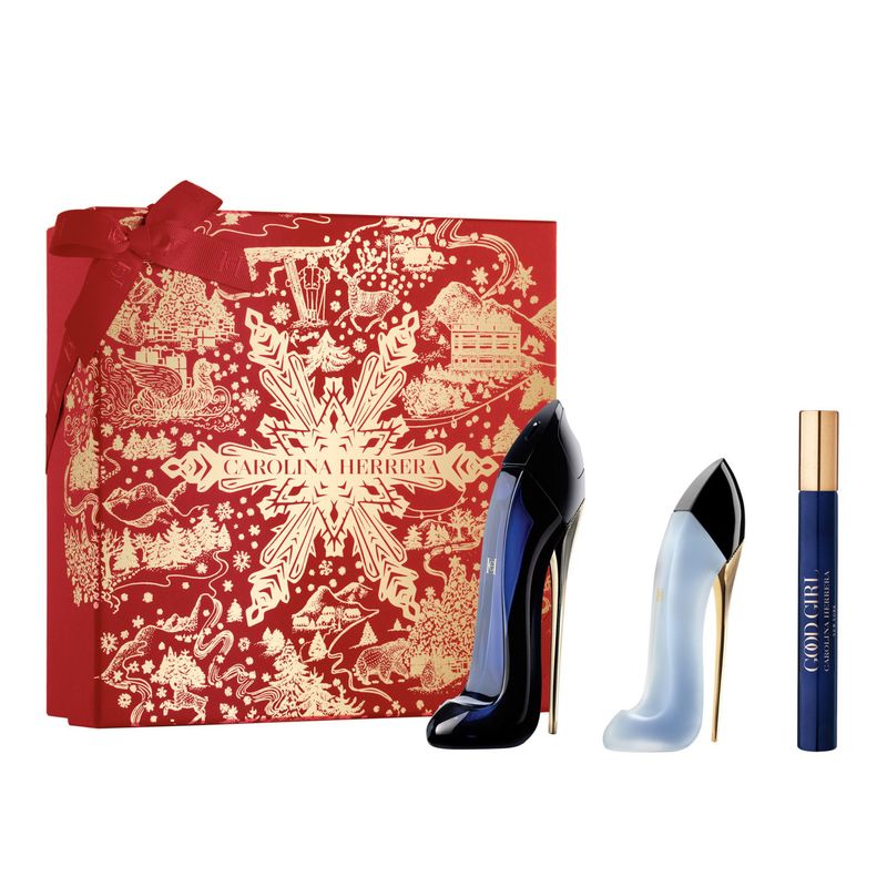 CAROLINA HERRERA - Set Estuche Mujer Good Girl Eau De Parfum 80 Ml + Hair Mist 30 Ml + Eau De Parfum 10 Ml Carolina Herrera