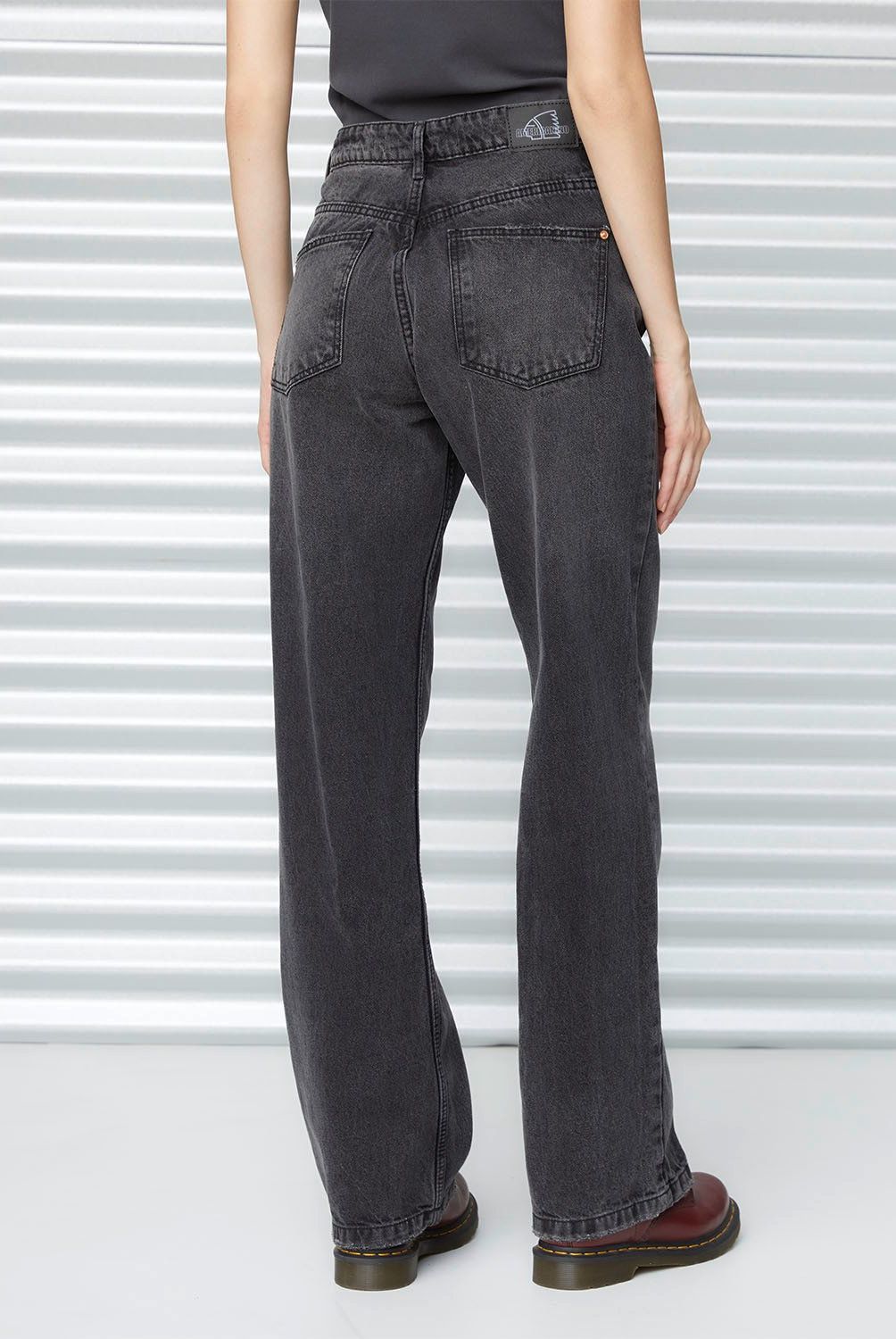 AMERICANINO - Jeans Straight Tiro Medio Mujer Americanino