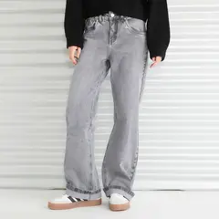 AMERICANINO - Jeans Straight Tiro Medio Mujer