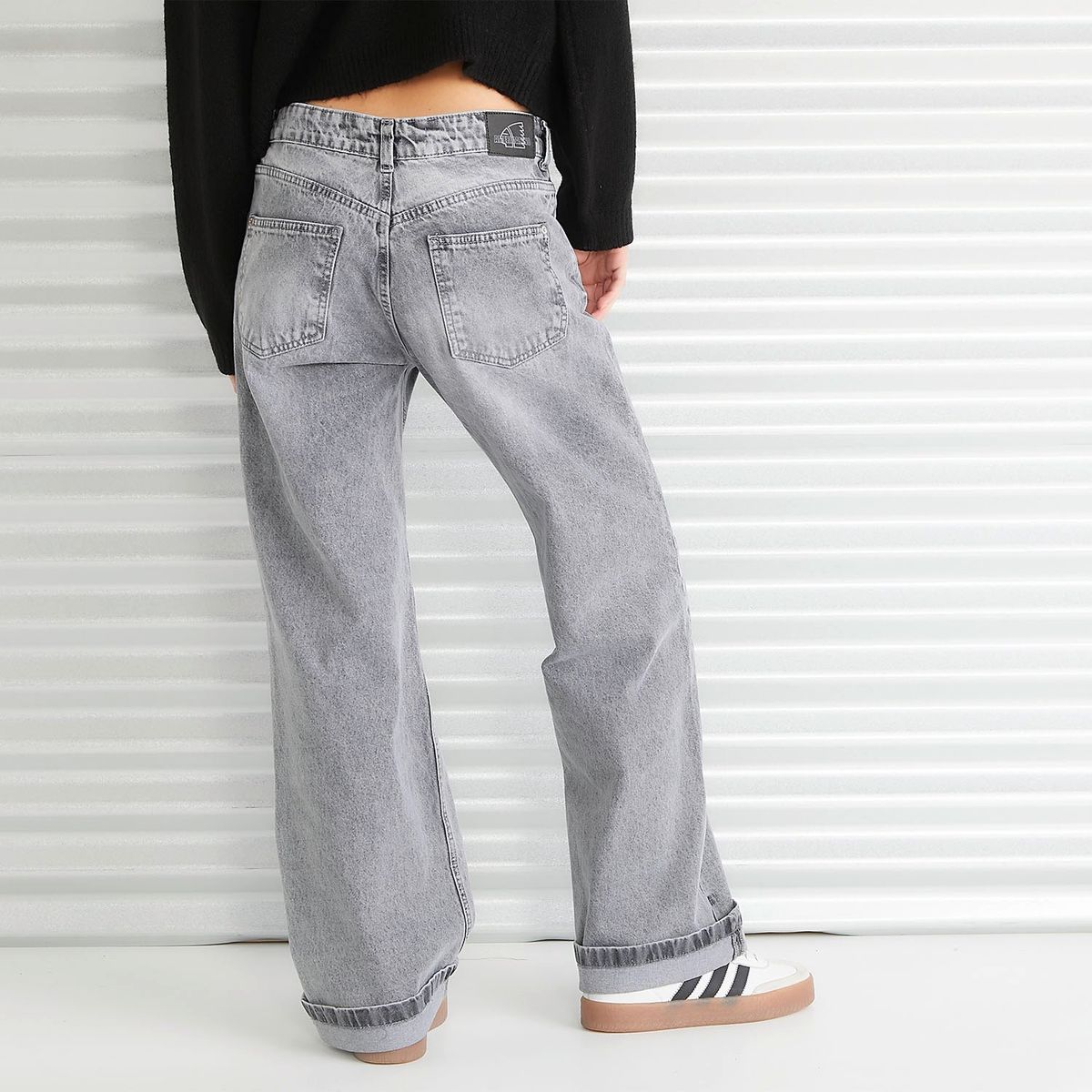 AMERICANINO - Jeans Straight Tiro Medio Mujer Americanino