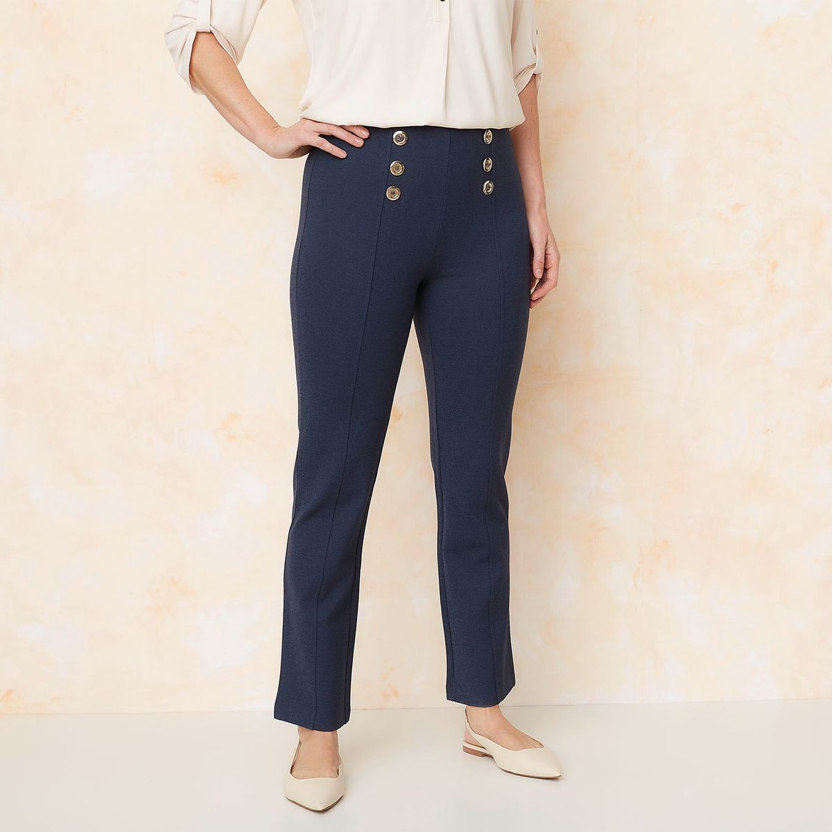 S COCCI - Calza Básico Tiro Medio Mujer S.Cocci