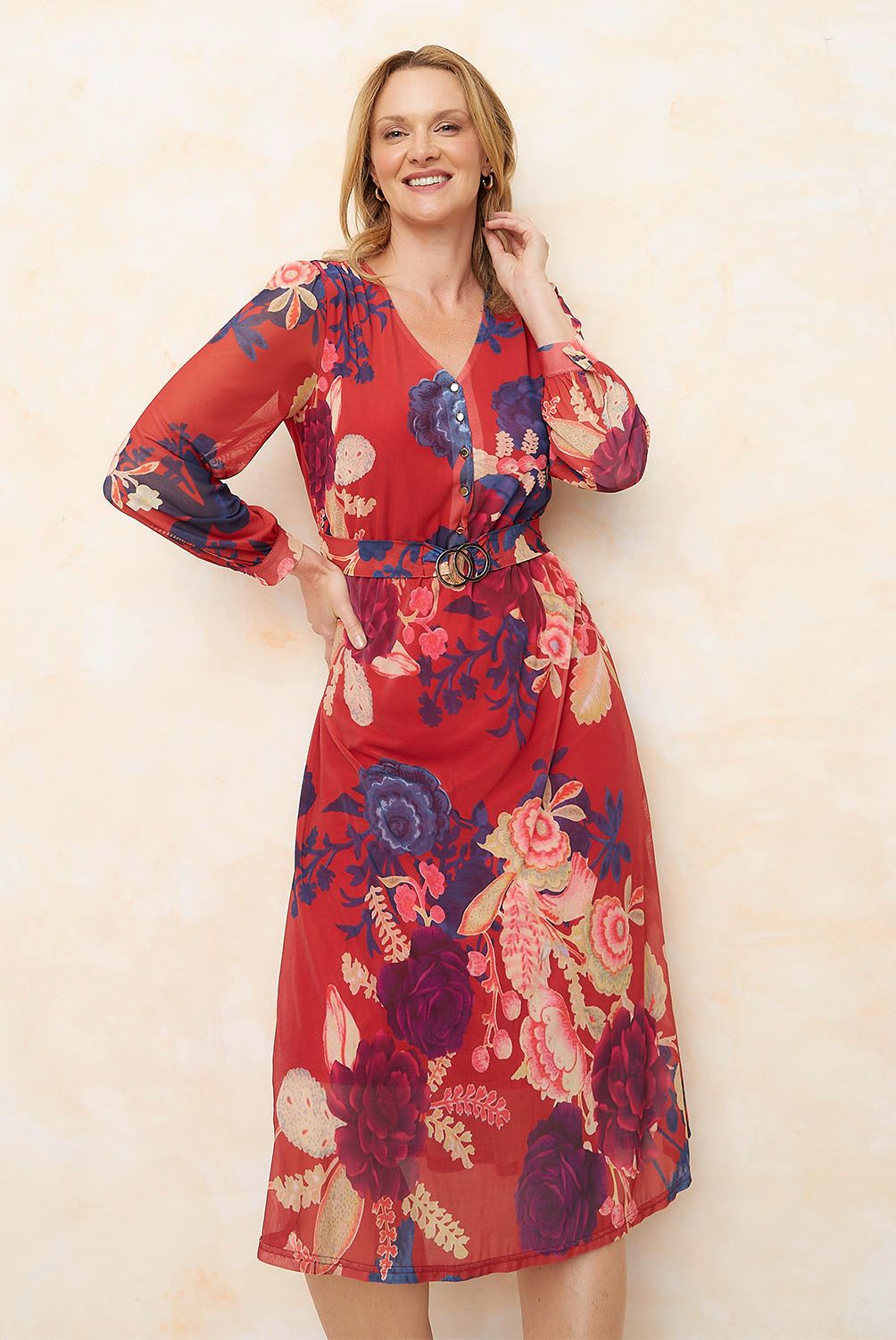 S COCCI - Vestido Midi Mujer S.Cocci