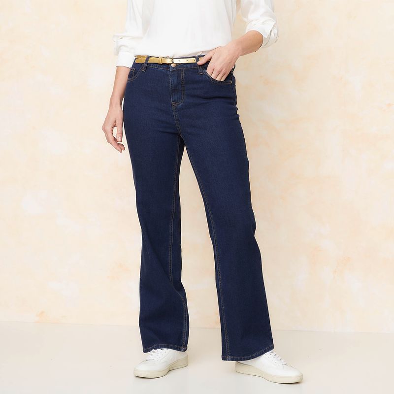 S COCCI - Jeans Básico Tiro Alto Mujer S.Cocci