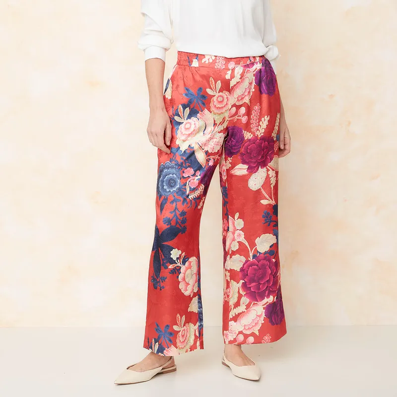 S COCCI - Pantalón Recto Tiro Medio Mujer S.Cocci