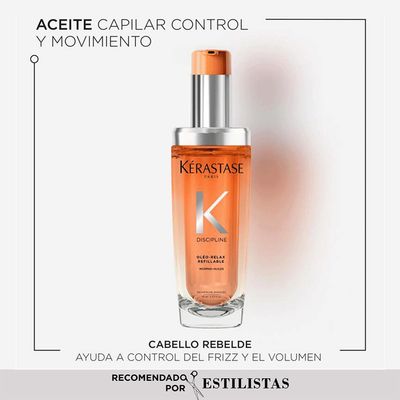 Imagen 2 del producto Aceite Para Cabello Voluminoso Y Con Frizz Discipline L'Huile Oléo-Relax 75Ml Kérastase