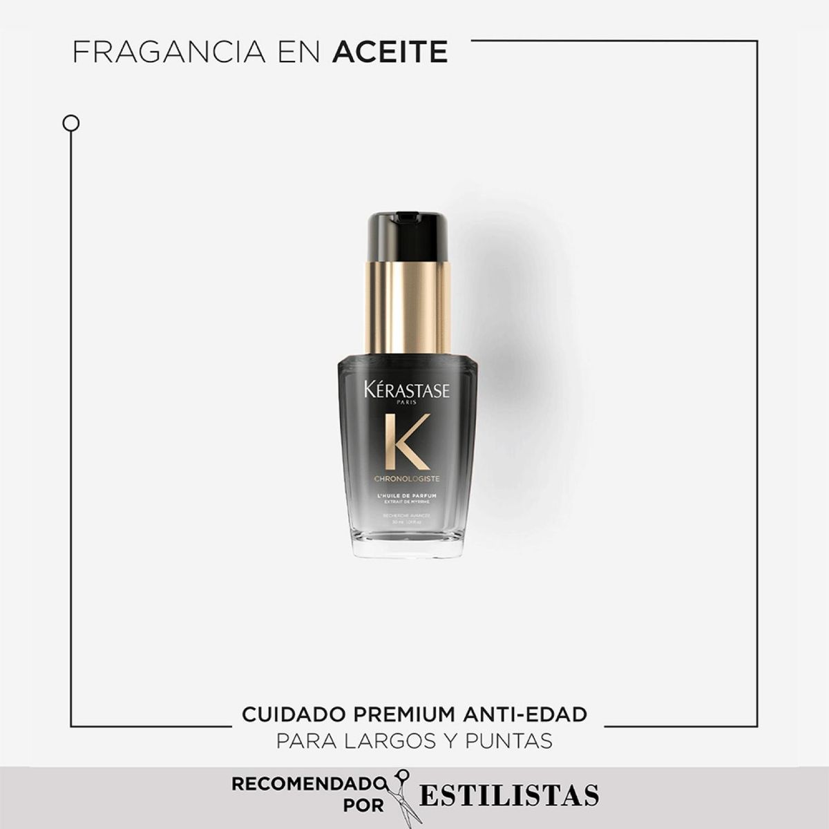 KERASTASE - Aceite Capilar Rejuvenecedor Chronologiste L'huile De Parfum 30 Ml Kérastase