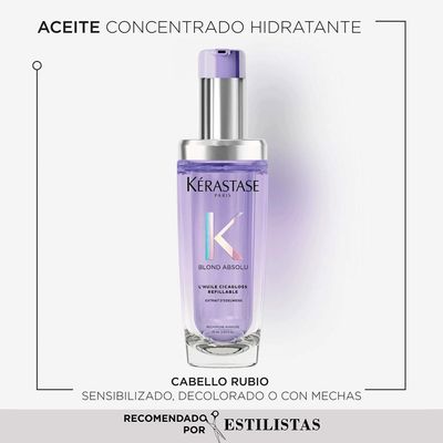 Imagen 2 del producto Aceite Capilar Blond Absolu Cicagloss L´huile 75 Ml Kérastase