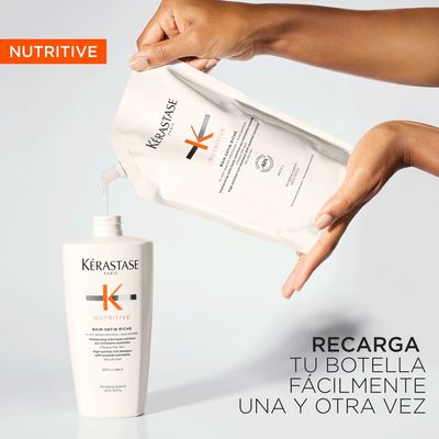 Imagen 2 del producto Recarga Shampoo Nutritivo Cabello Seco 500 Ml Kérastase