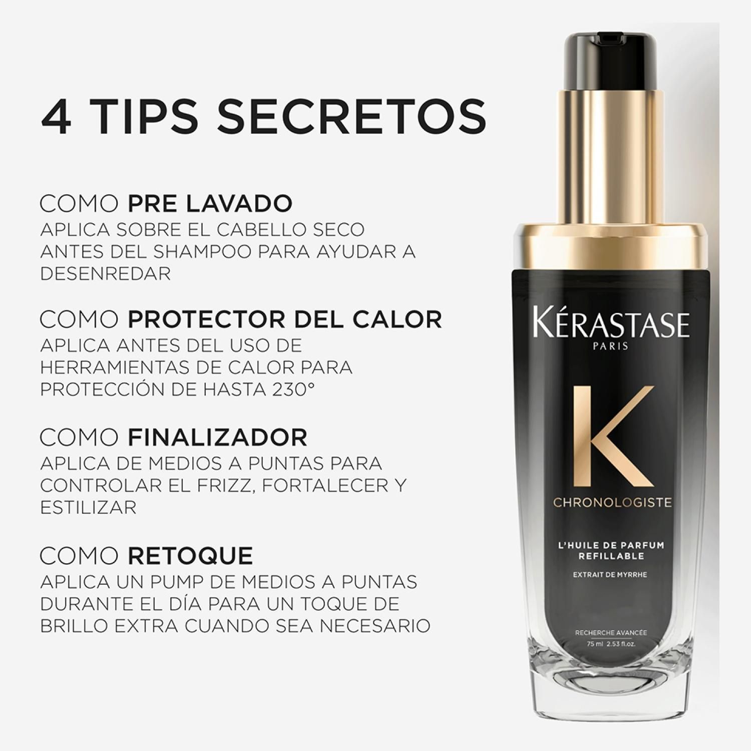 KERASTASE Aceite Capilar Para Rejuvenecer Todo Tipo De Cabello