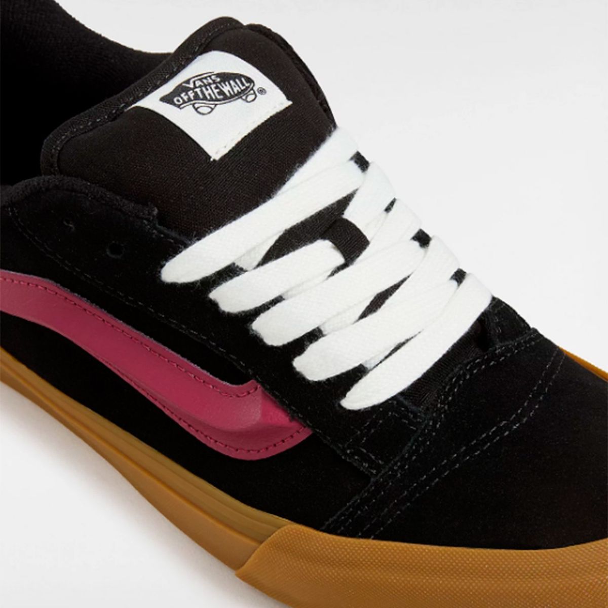 VANS - Knu Skool Zapatilla Urbana Hombre Cuero Negro Vans