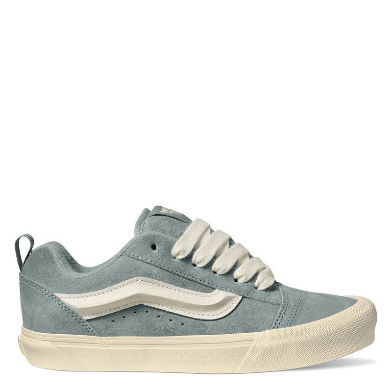 VANS - Knu Skool Zapatilla Urbana Hombre Cuero Gris Vans
