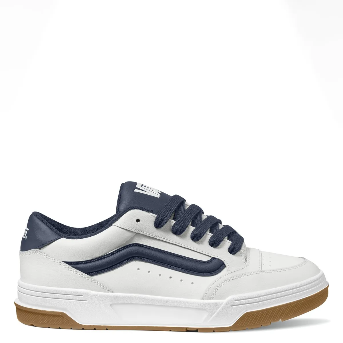 VANS - Hylane Zapatilla Urbana Hombre Cuero Blanco Vans