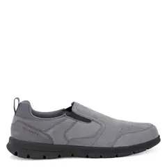 GUANTE - Zapato Casual Hombre Cuero Gris