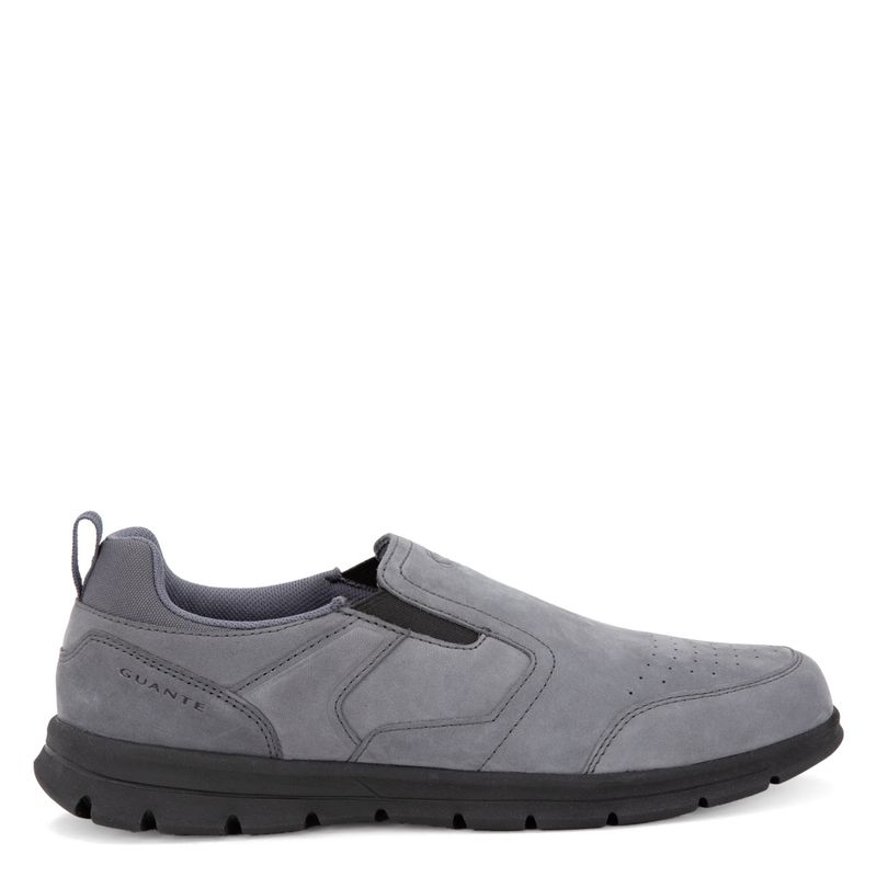 GUANTE - Zapato Casual Hombre Cuero Gris Guante