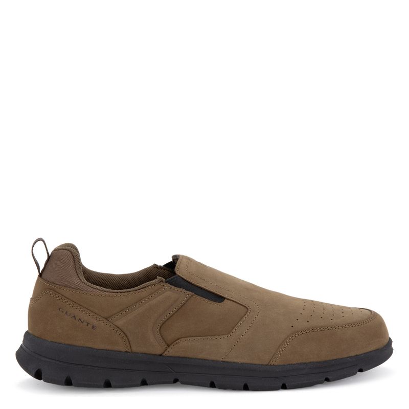 GUANTE - Zapato Casual Hombre Cuero Café Guante