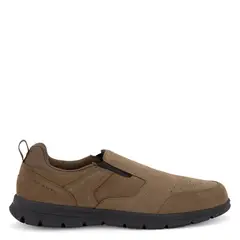 GUANTE - Zapato Casual Hombre Cuero Café