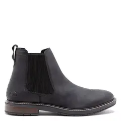 GUANTE - Botín Hombre Cuero Negro