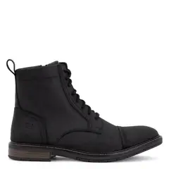 GUANTE - Botín Hombre Cuero Negro
