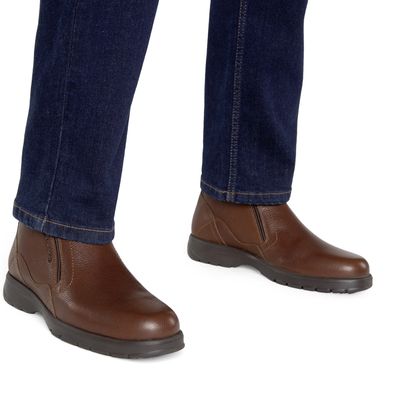 Imagen 2 del producto Botín Hombre Cuero Café