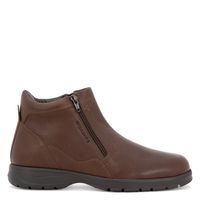 Botín Hombre Cuero Café