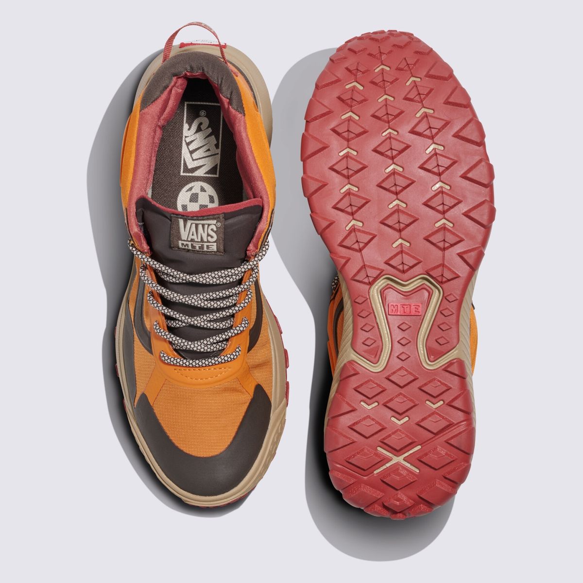 VANS - MTE Crosspath Mid Zapatilla Urbana Hombre Naranjo Vans