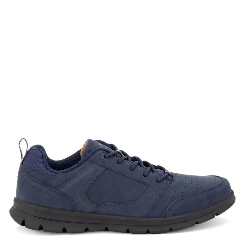 GUANTE - Zapato Casual Hombre Cuero Azul Guante