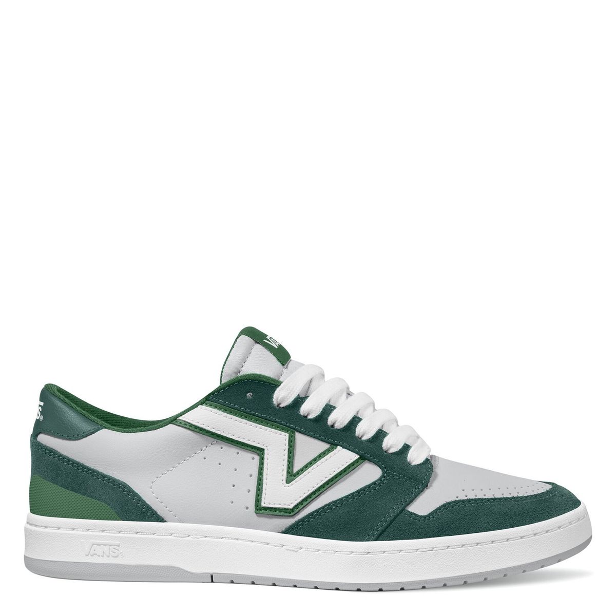 VANS - Lowland 2.0 Zapatilla Urbana Mujer Cuero Verde Vans