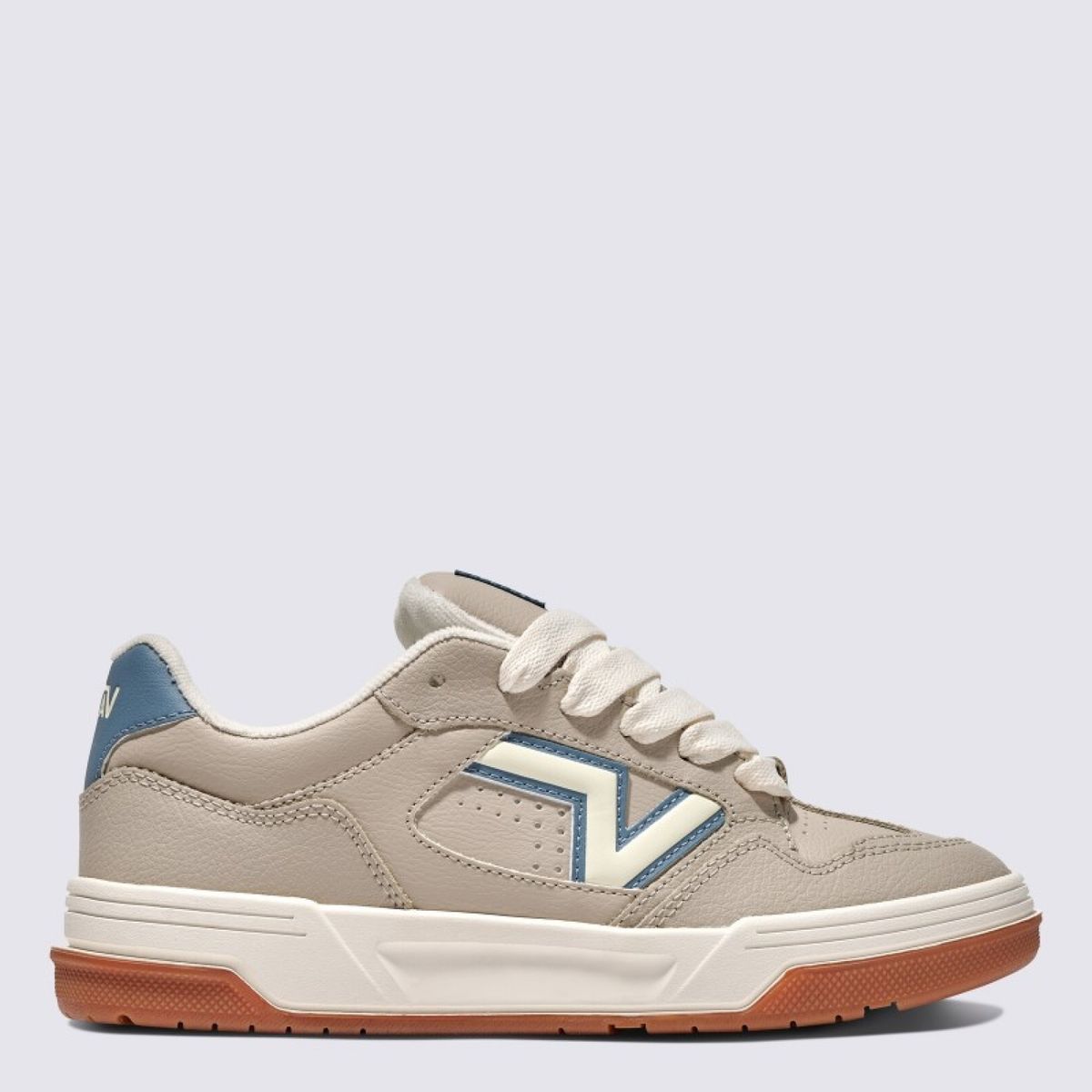 VANS - Upland Zapatilla Urbana Mujer Cuero Gris Vans