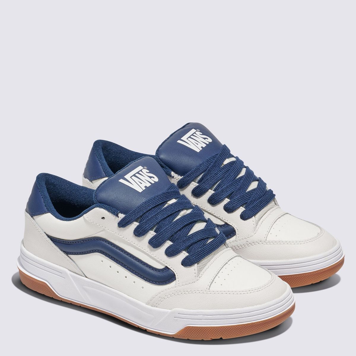 VANS - Hylane Zapatilla Urbana Mujer Cuero Blanco Cuero Vans