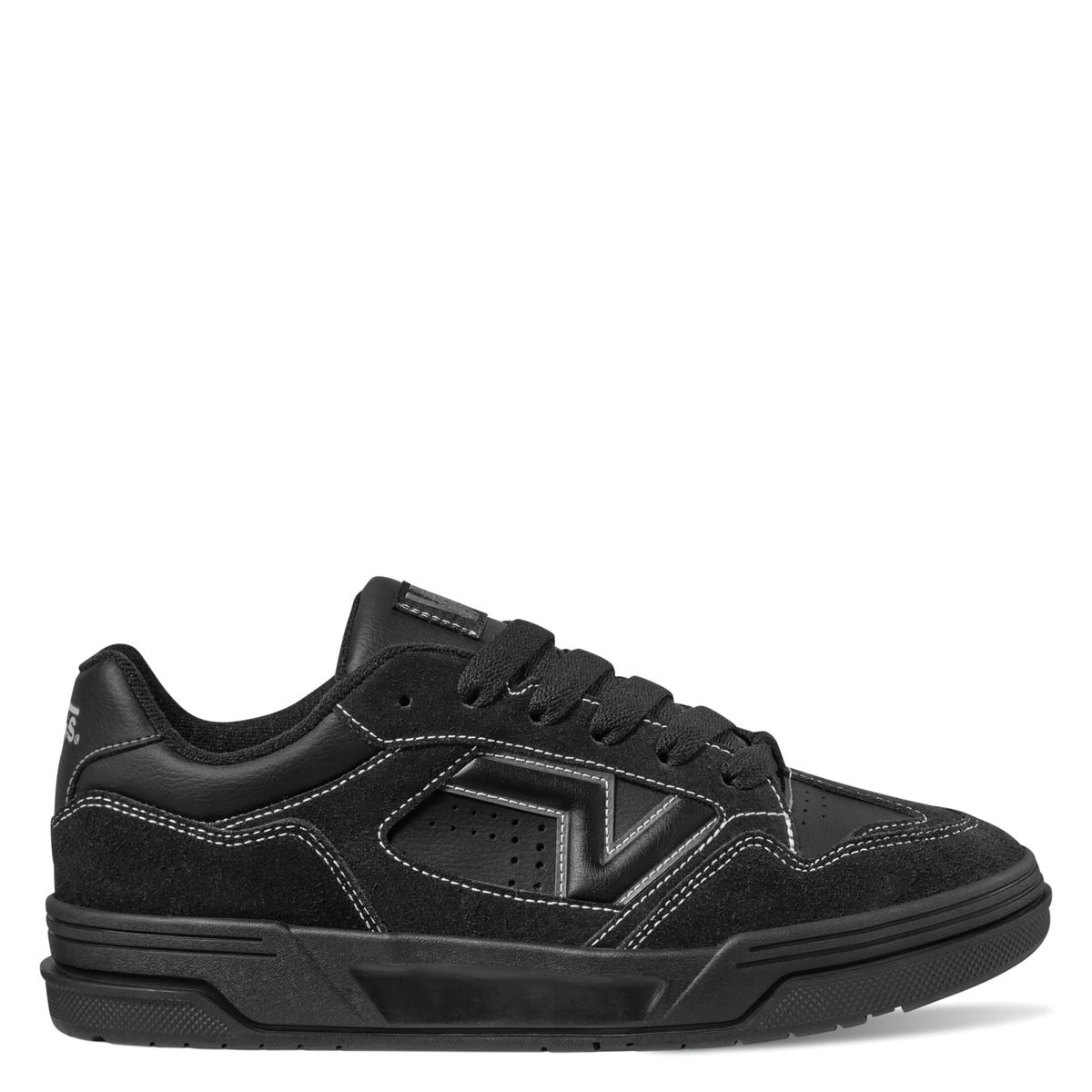 VANS - Upland Zapatilla Urbana Mujer Cuero Negro Vans