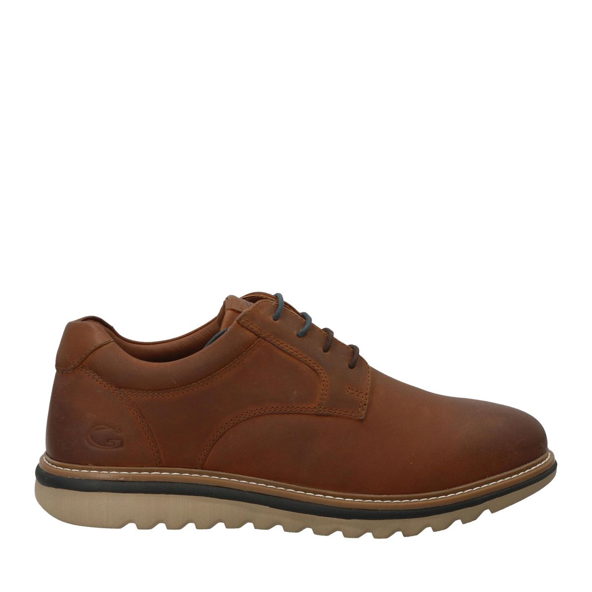 GUANTE - Zapato Casual Hombre Cuero Café Guante