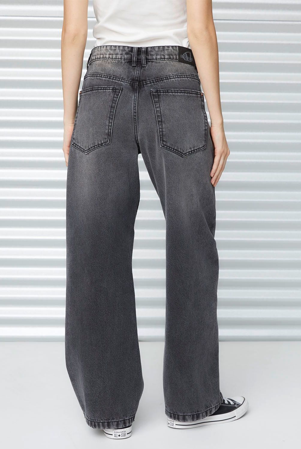 AMERICANINO - Jeans Baggy Tiro Medio Mujer Americanino
