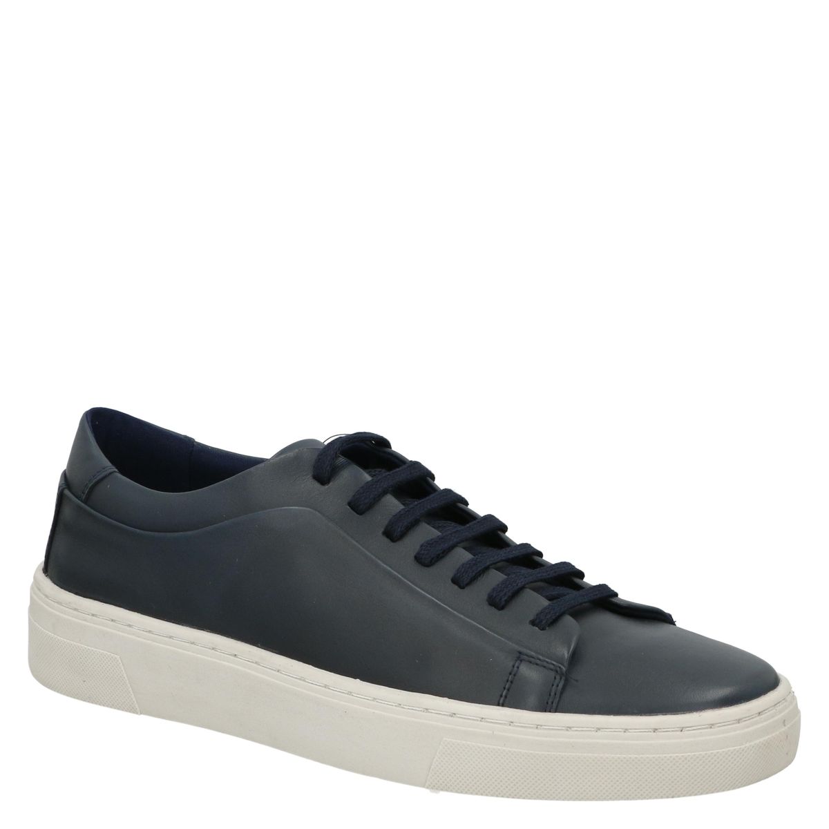 GUANTE - Zapatilla Urbana Hombre Cuero Azul Guante