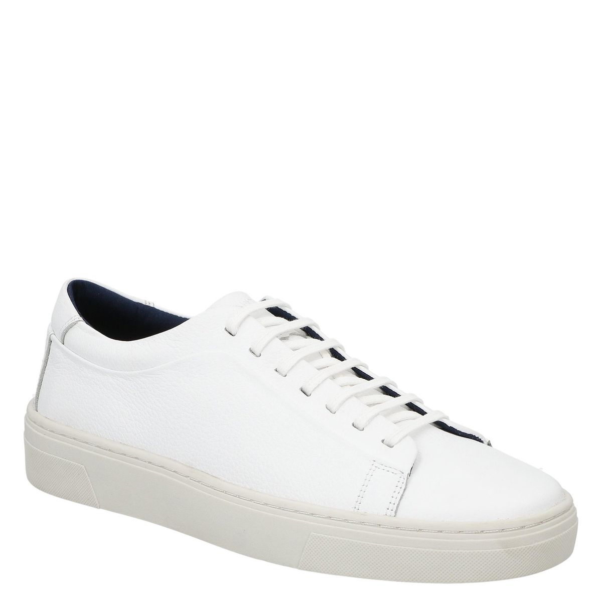 GUANTE - Zapatilla Urbana Hombre Cuero Blanco Guante
