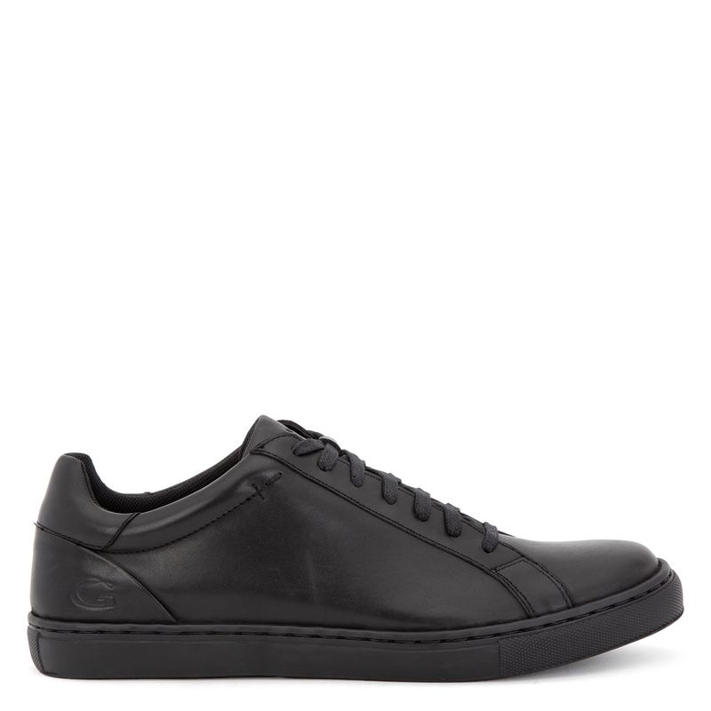 GUANTE - Zapato Escolar Hombre Cuero Negro Guante