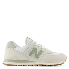 NEW BALANCE - 574 Zapatilla Urbana Unisex Cuero Beige