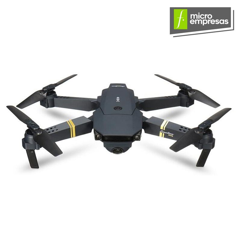 TODOBAGS - Drone Helicoptero E58 Control Camara HD WIFI Negro