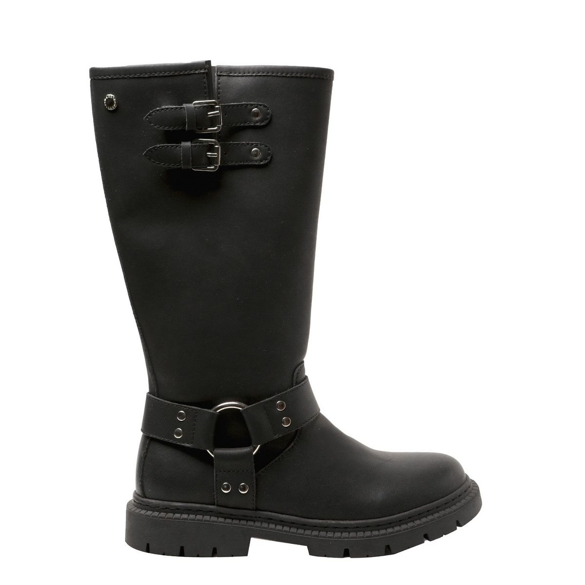 ROMANO - Bota Mujer Cuero Negro Romano