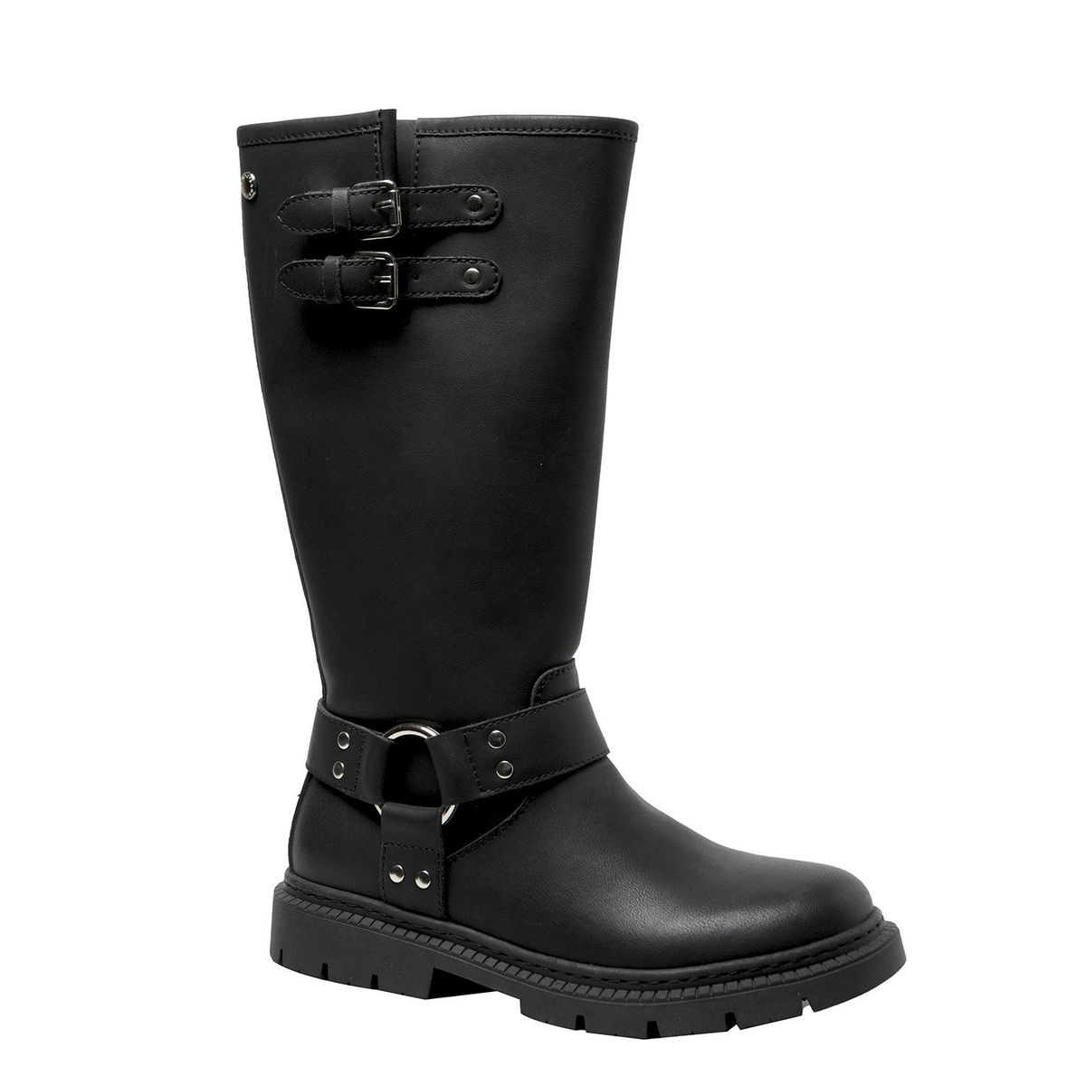 ROMANO - Bota Mujer Cuero Negro Romano