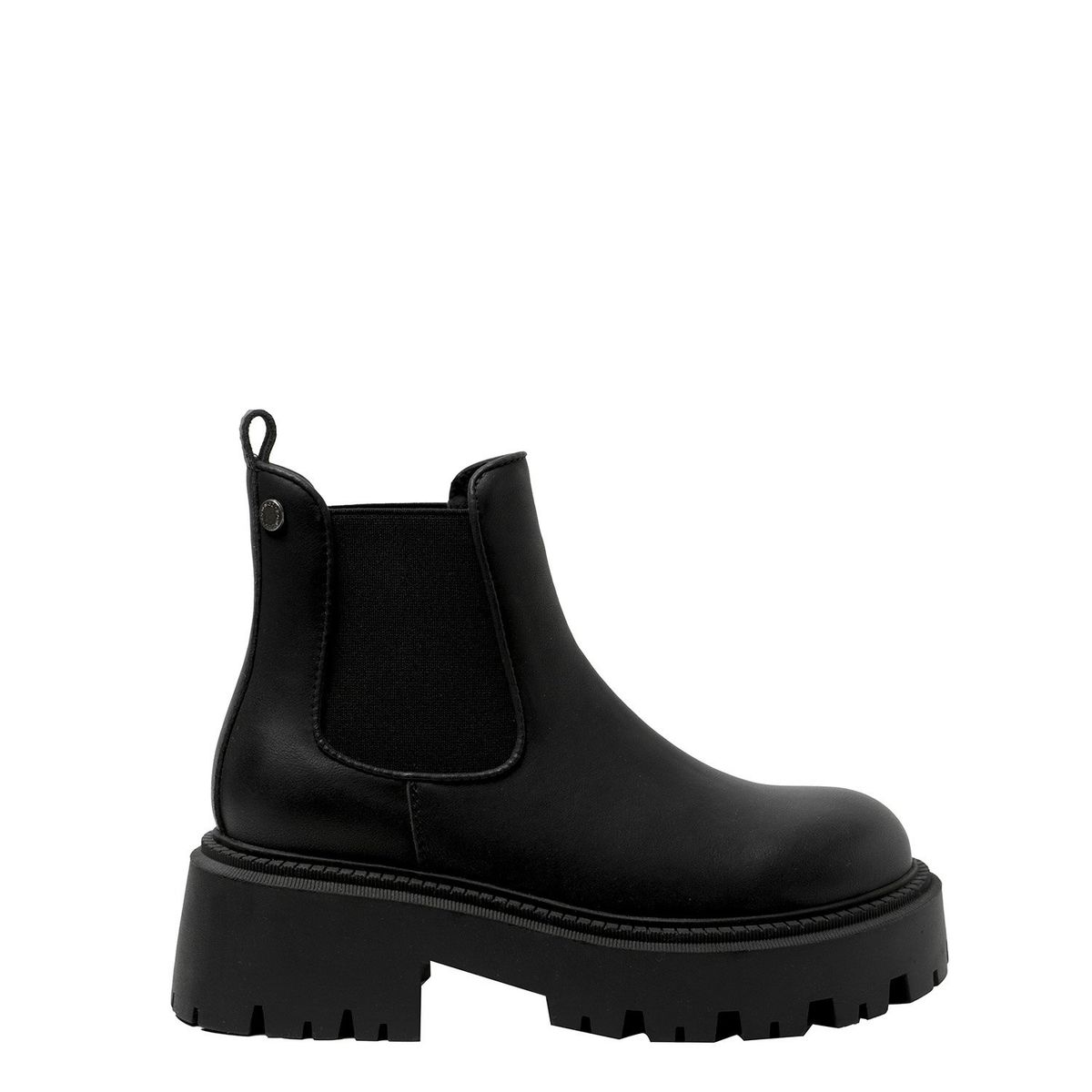 ROMANO - Botín Mujer Cuero Negro Romano